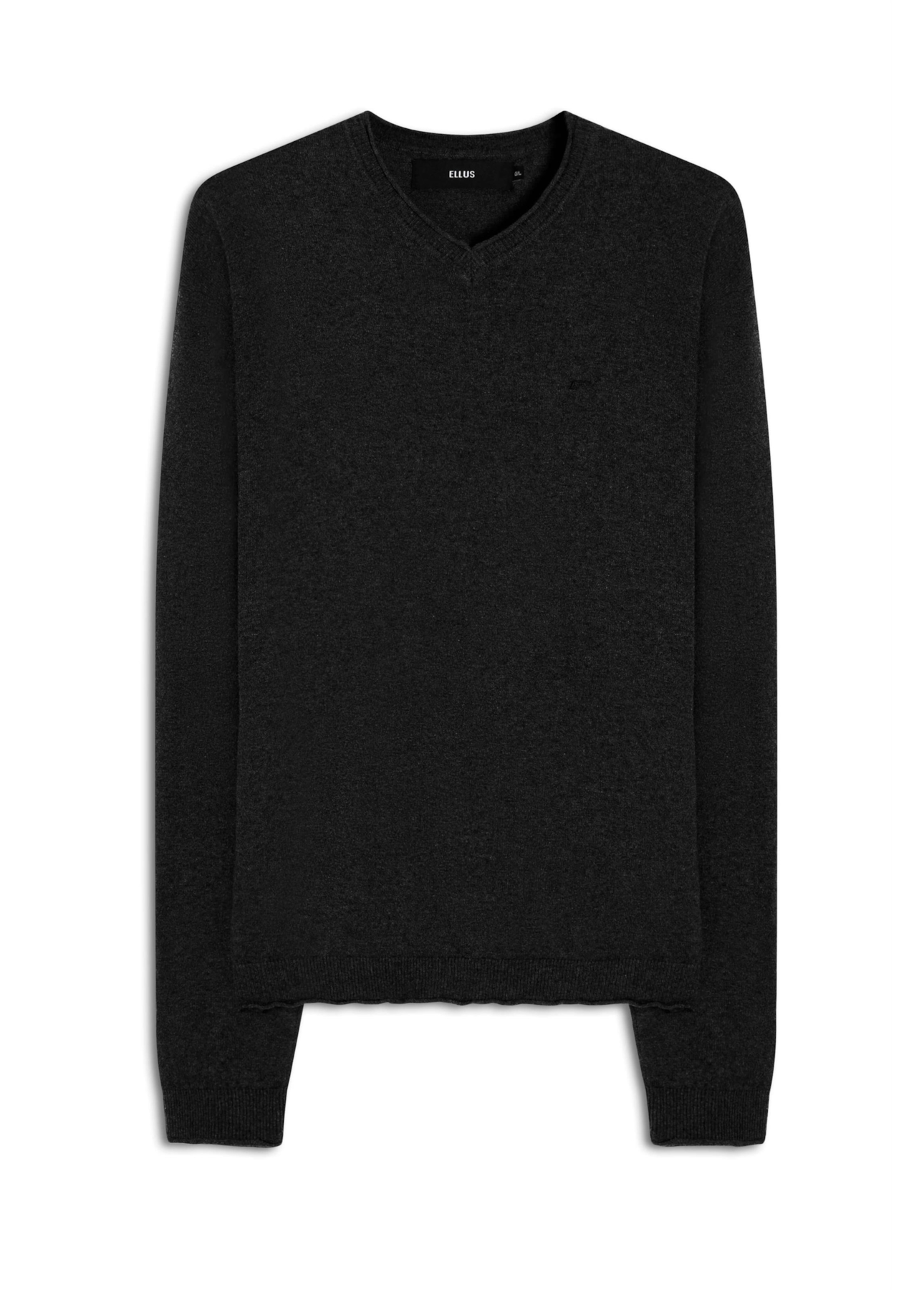 Tricot Basic Classic Ellus Preto