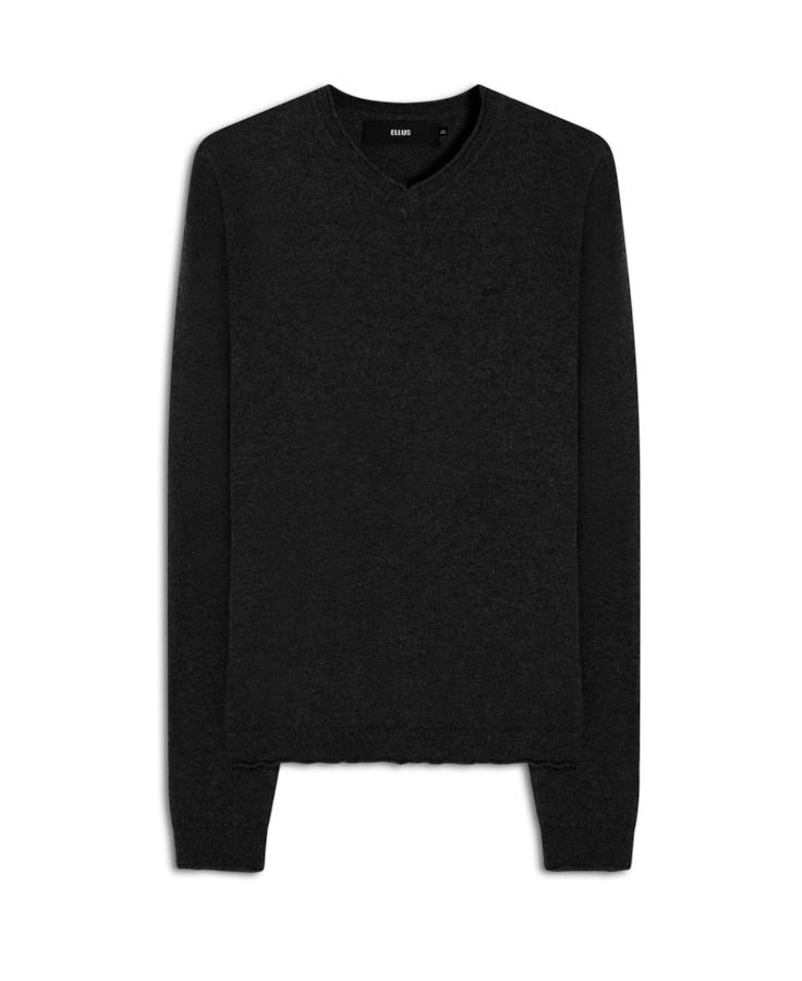 Tricot Basic Classic Ellus Preto