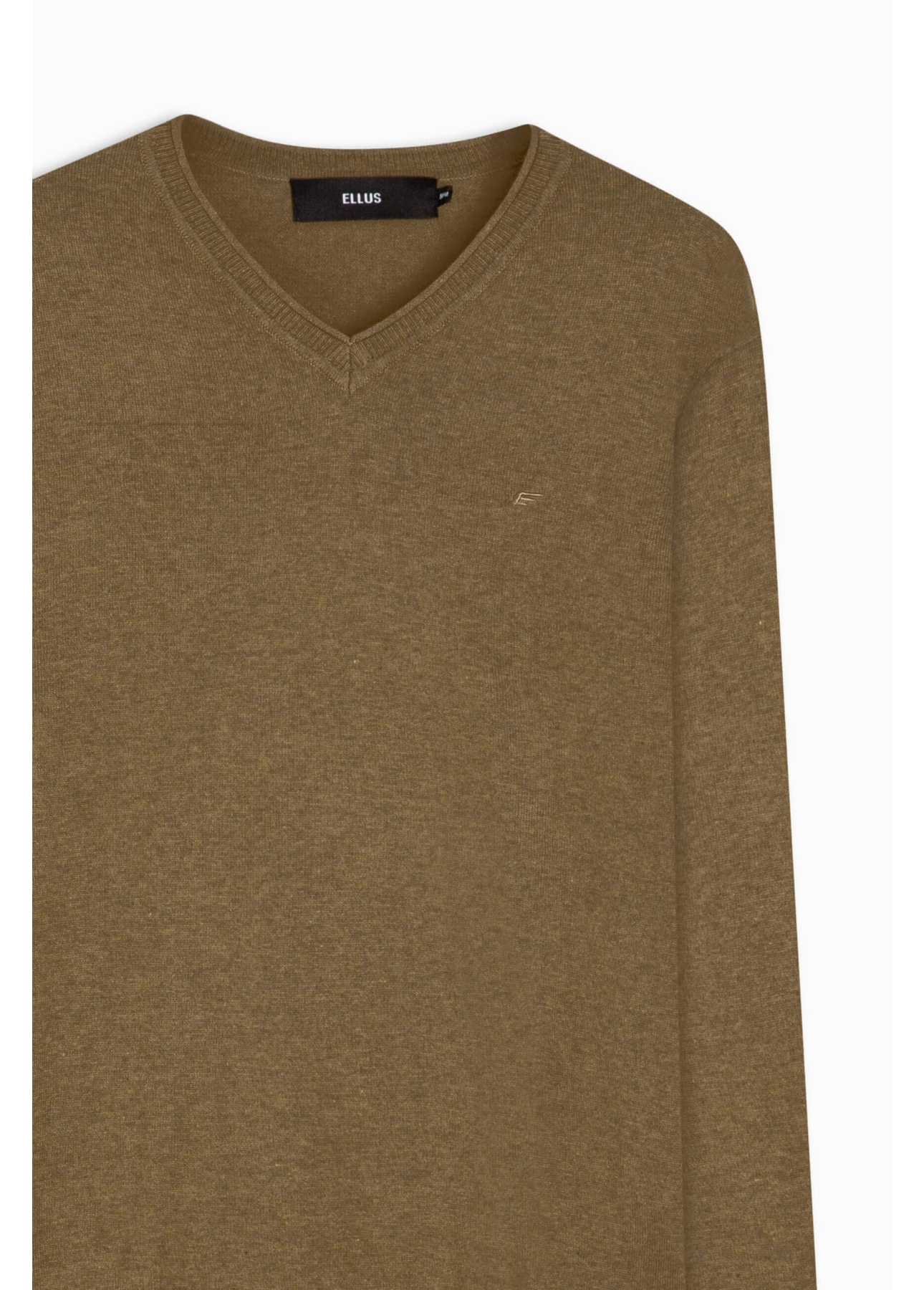 Tricot Basic Classic Ellus Tabaco
