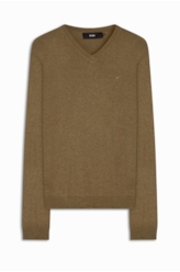 Tricot Basic Classic Ellus Tabaco
