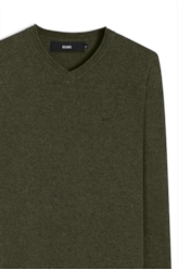 Tricot Basic Classic Ellus Verde Militar