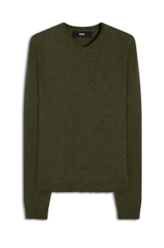 Tricot Basic Classic Ellus Verde Militar