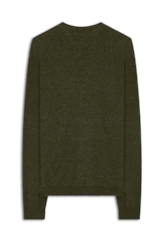 Tricot Basic Classic Ellus Verde Militar
