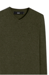 Tricot Basic Classic Ellus Verde Militar
