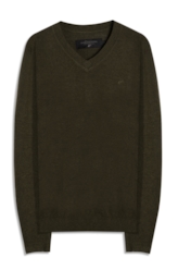 Tricot Basic Classic Ellus Verde Militar