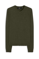 Tricot Basic Classic Ellus Verde Militar