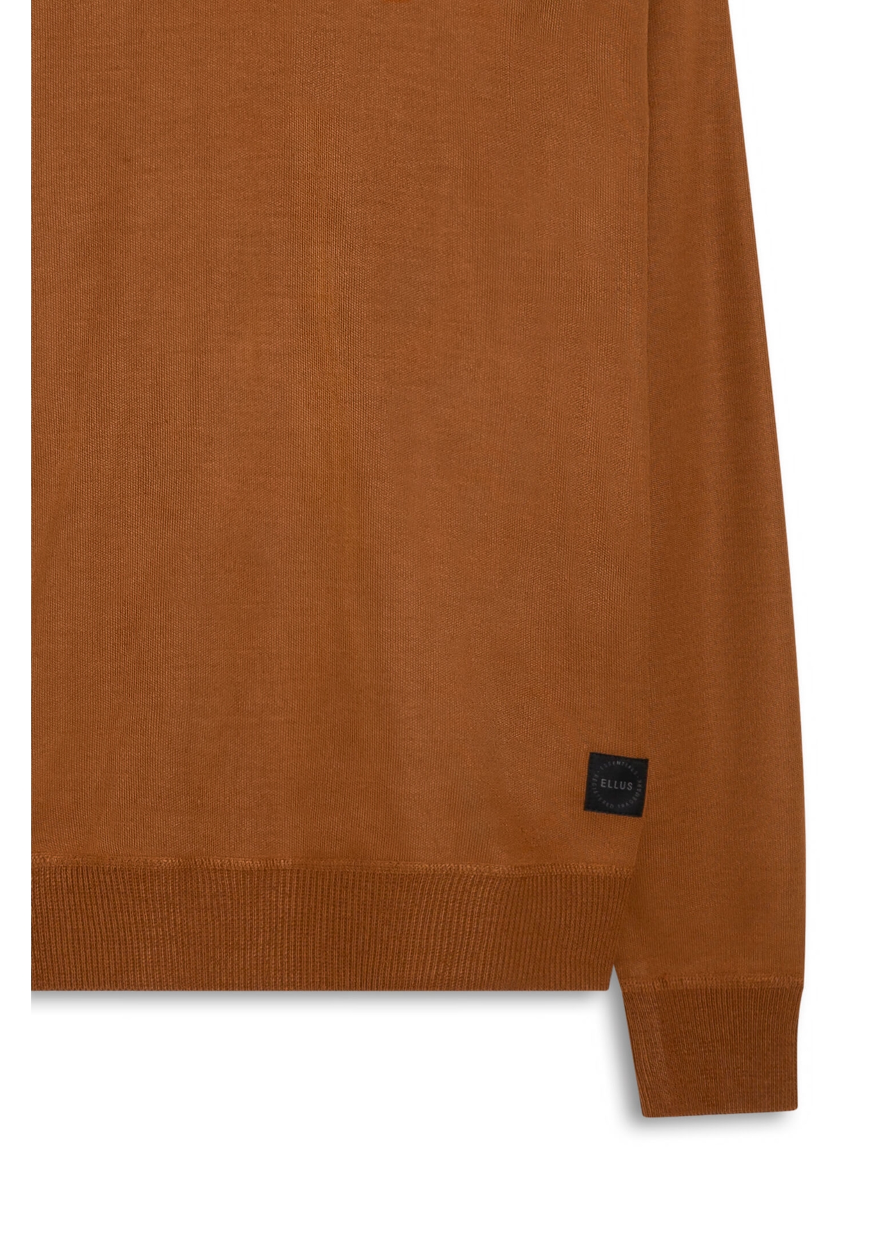 Tricot Basic Stoned Polo Caramelo