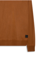 Tricot Basic Stoned Polo Caramelo