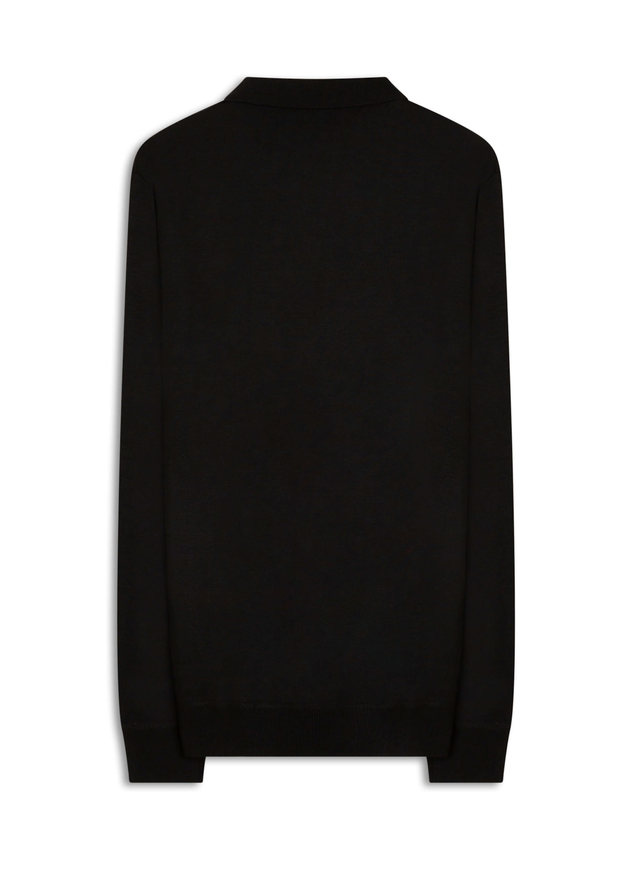Tricot Basic Stoned Polo Preto
