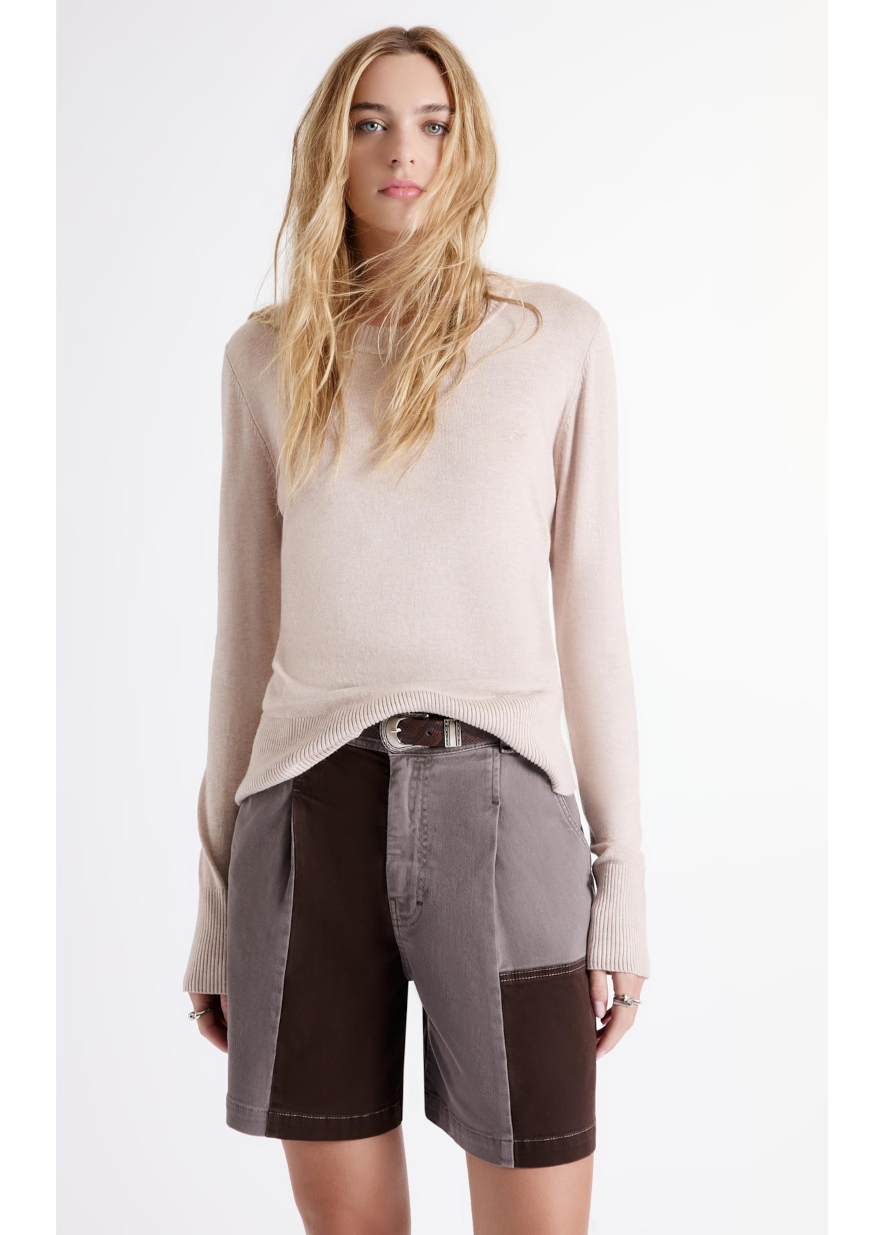 Tricot Basic Sweater Areia