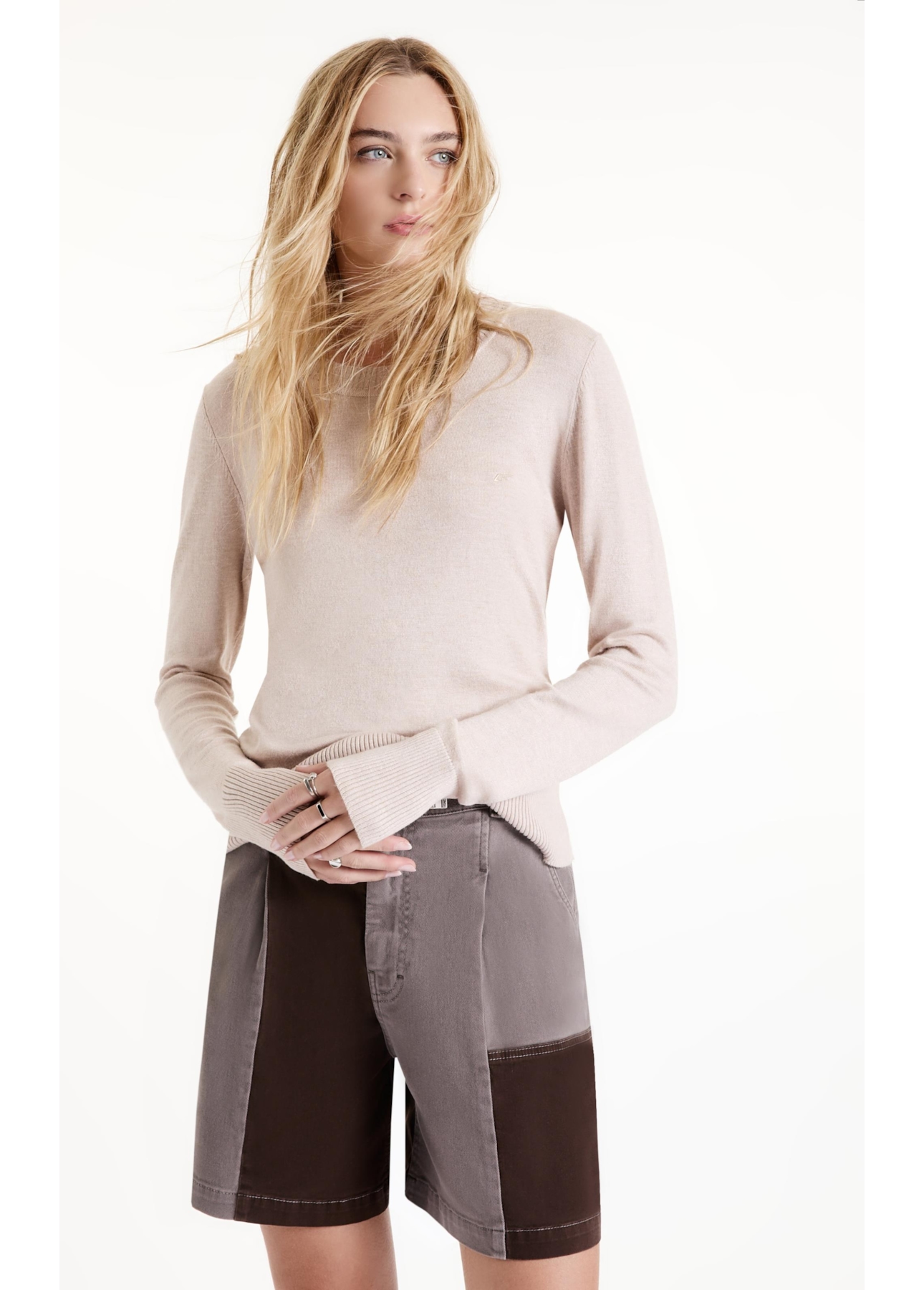Tricot Basic Sweater Areia