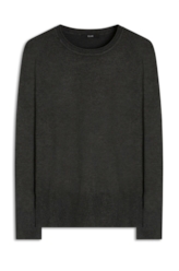 Tricot Basic Sweater Chumbo Mescla