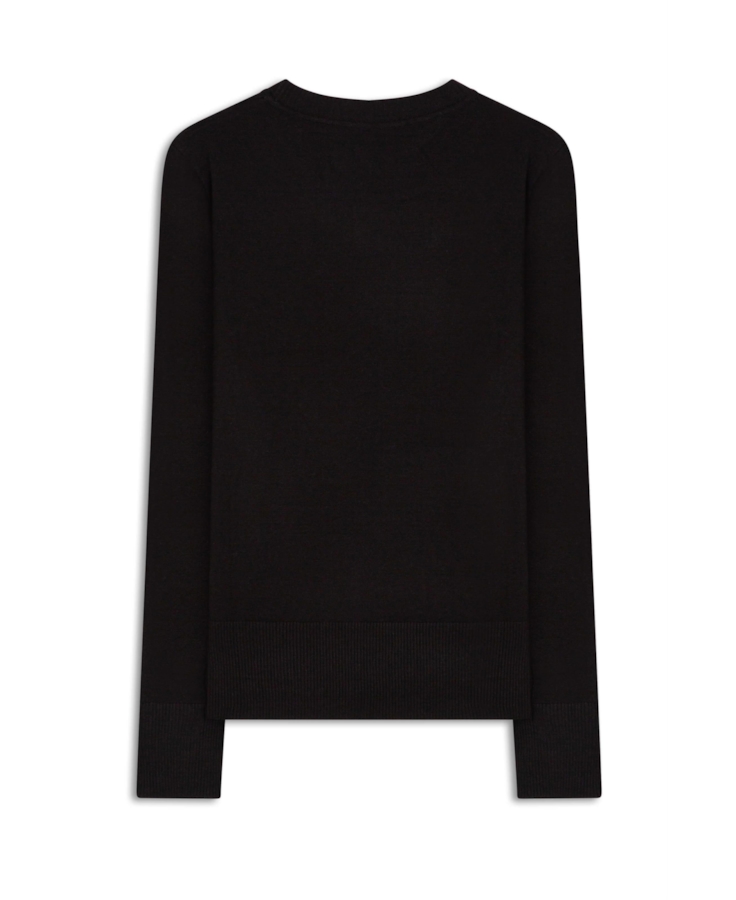 Tricot Basic Sweater Preto