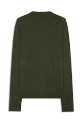 Tricot Basic Sweater Verde Militar