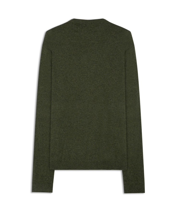 Tricot Basic Sweater Verde Militar