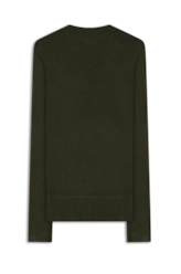 Tricot Basic Sweater Verde Militar