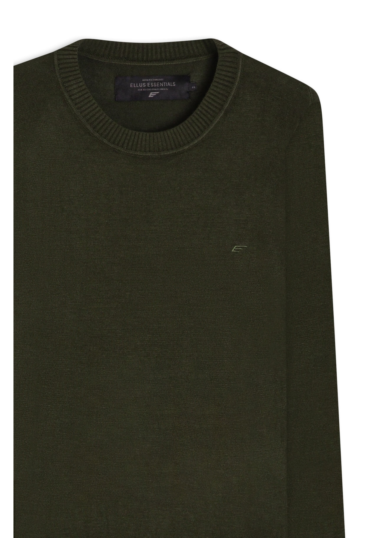 Tricot Basic Sweater Verde Militar