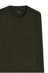 Tricot Basic Sweater Verde Militar