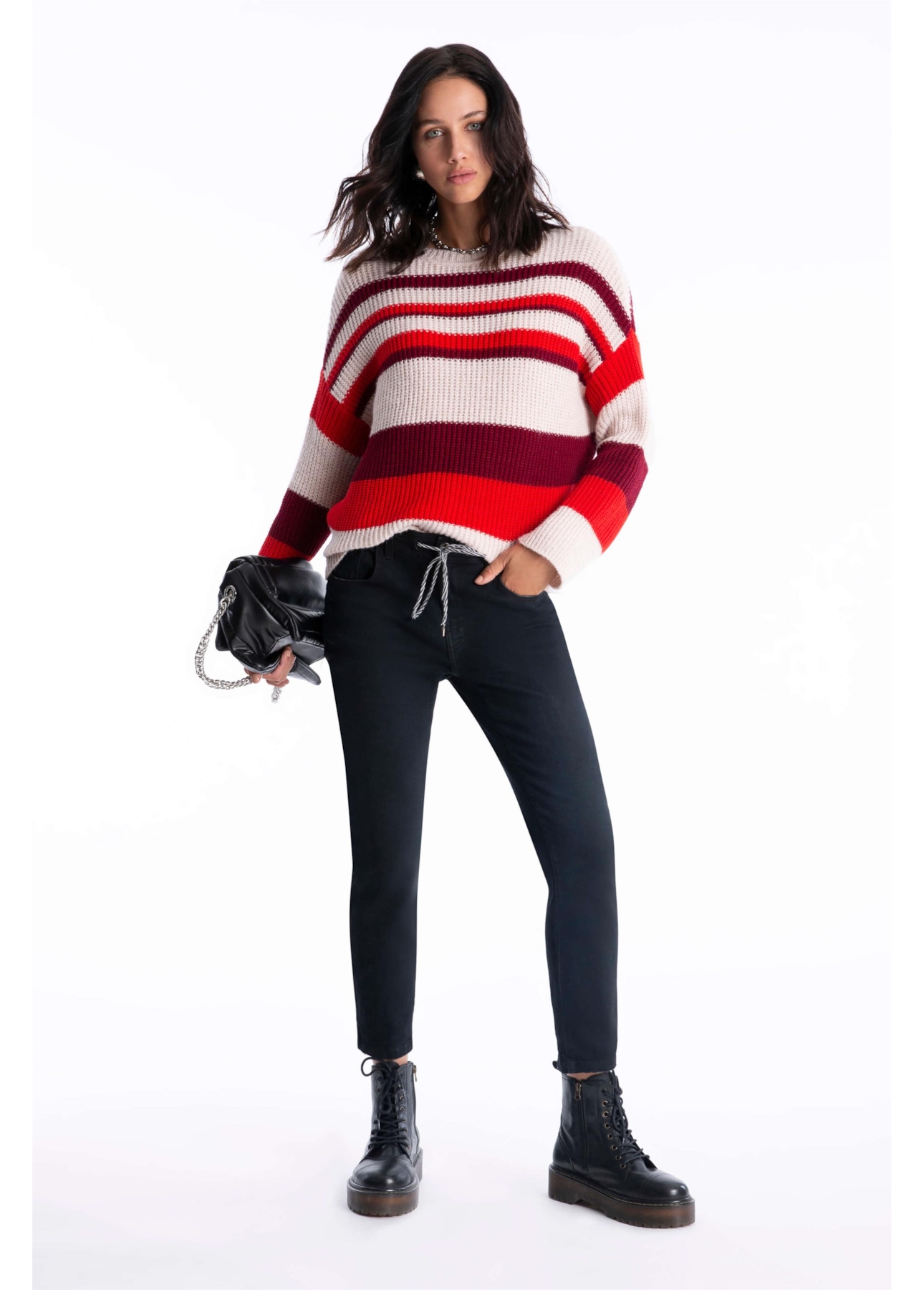 Tricot Basic Sweater Vermelho