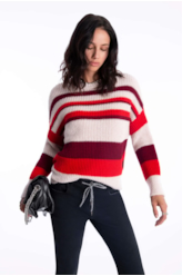 Tricot Basic Sweater Vermelho