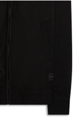 Tricot Basic Ziper Preto