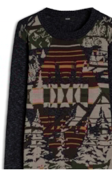 Tricot Belcryl Pendleton Jacquard Petroleo