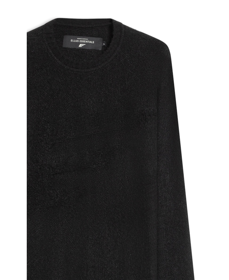 Tricot Cashmere Like Knit Easa Preto