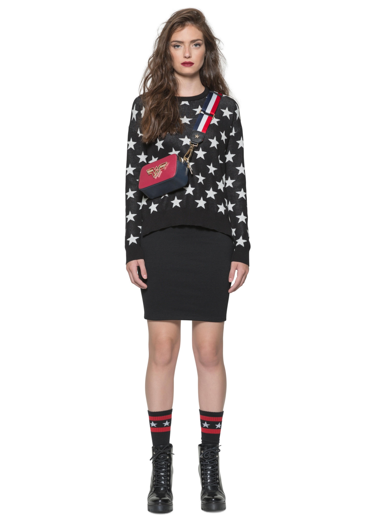 Tricot Co. Star Side Opening Preto