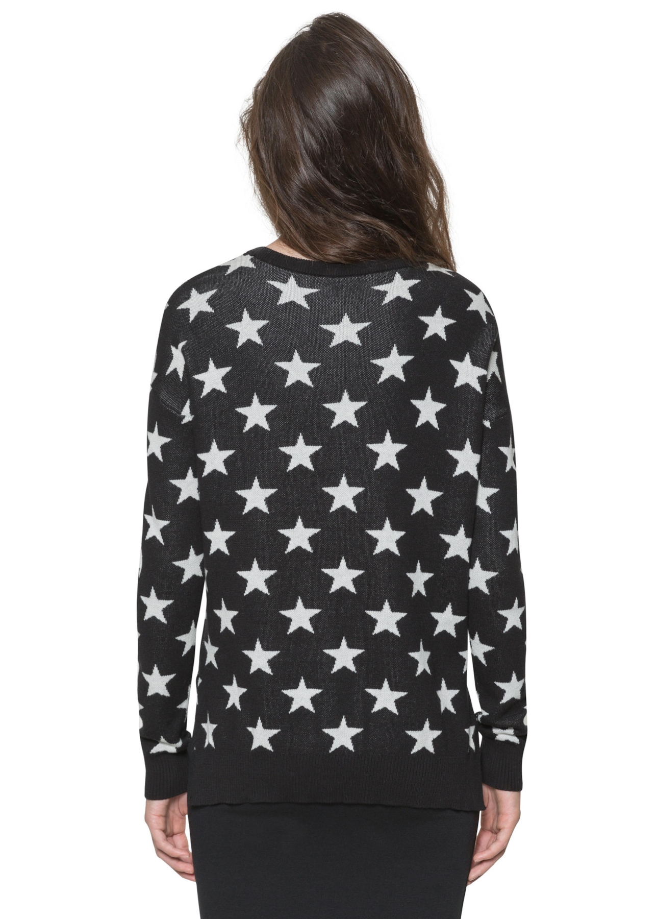 Tricot Co. Star Side Opening Preto