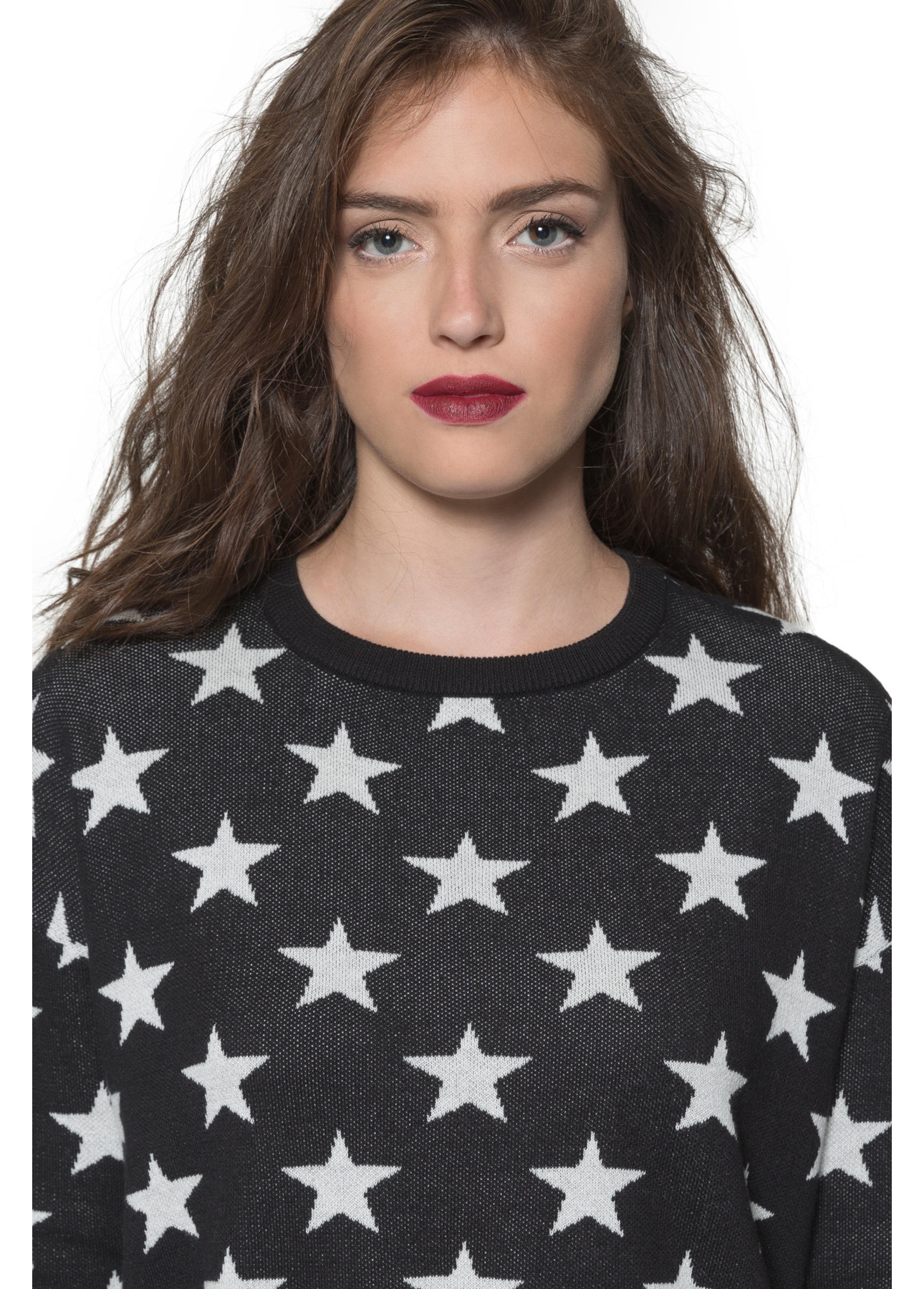 Tricot Co. Star Side Opening Preto