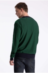 Tricot Colorblock Stripes Ellus Dark Navy