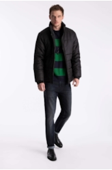 Tricot Colorblock Stripes Ellus Dark Navy