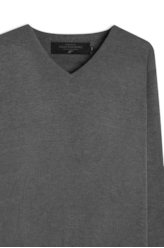 Tricot Ellus Basic Cinza