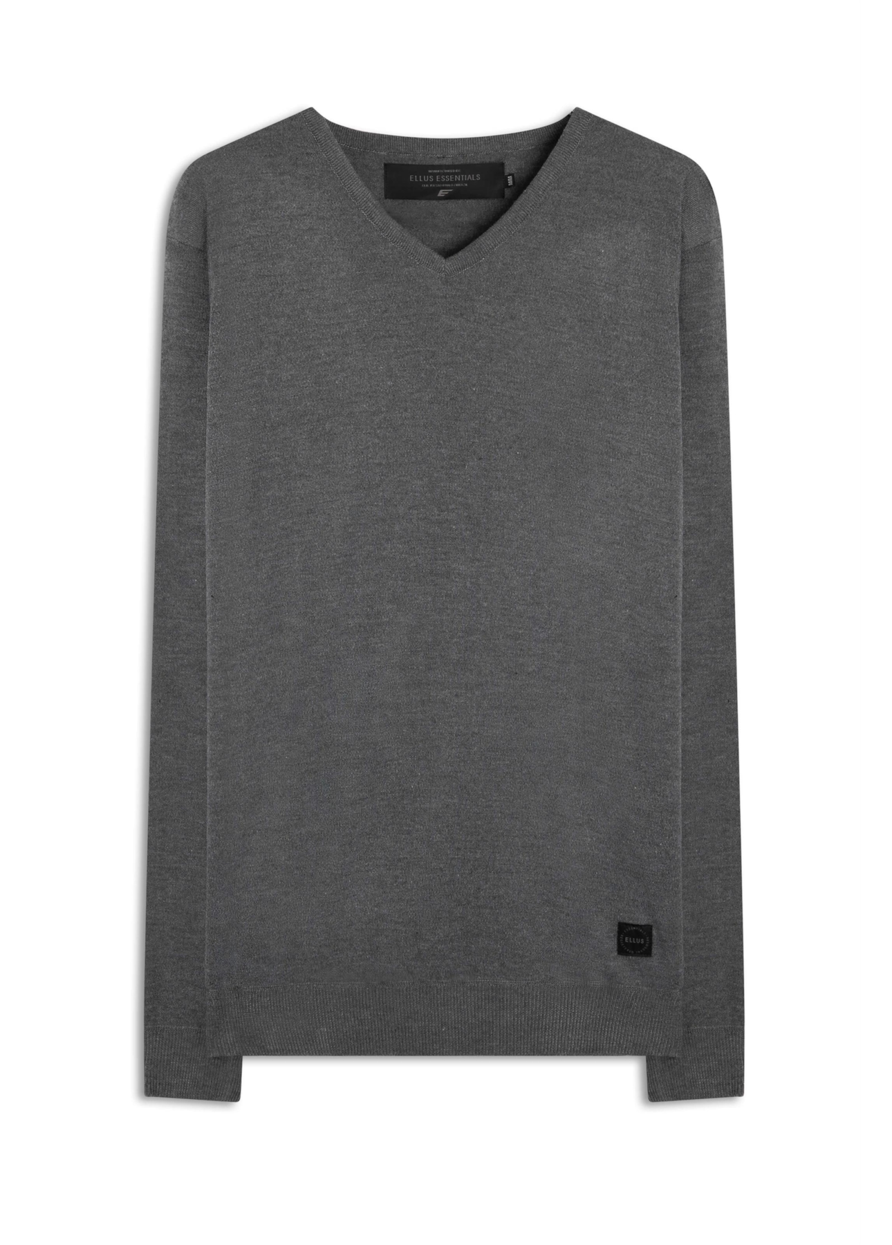 Tricot Ellus Basic Cinza