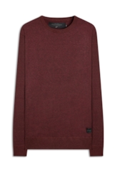 Tricot Ellus Basic Dark Wine