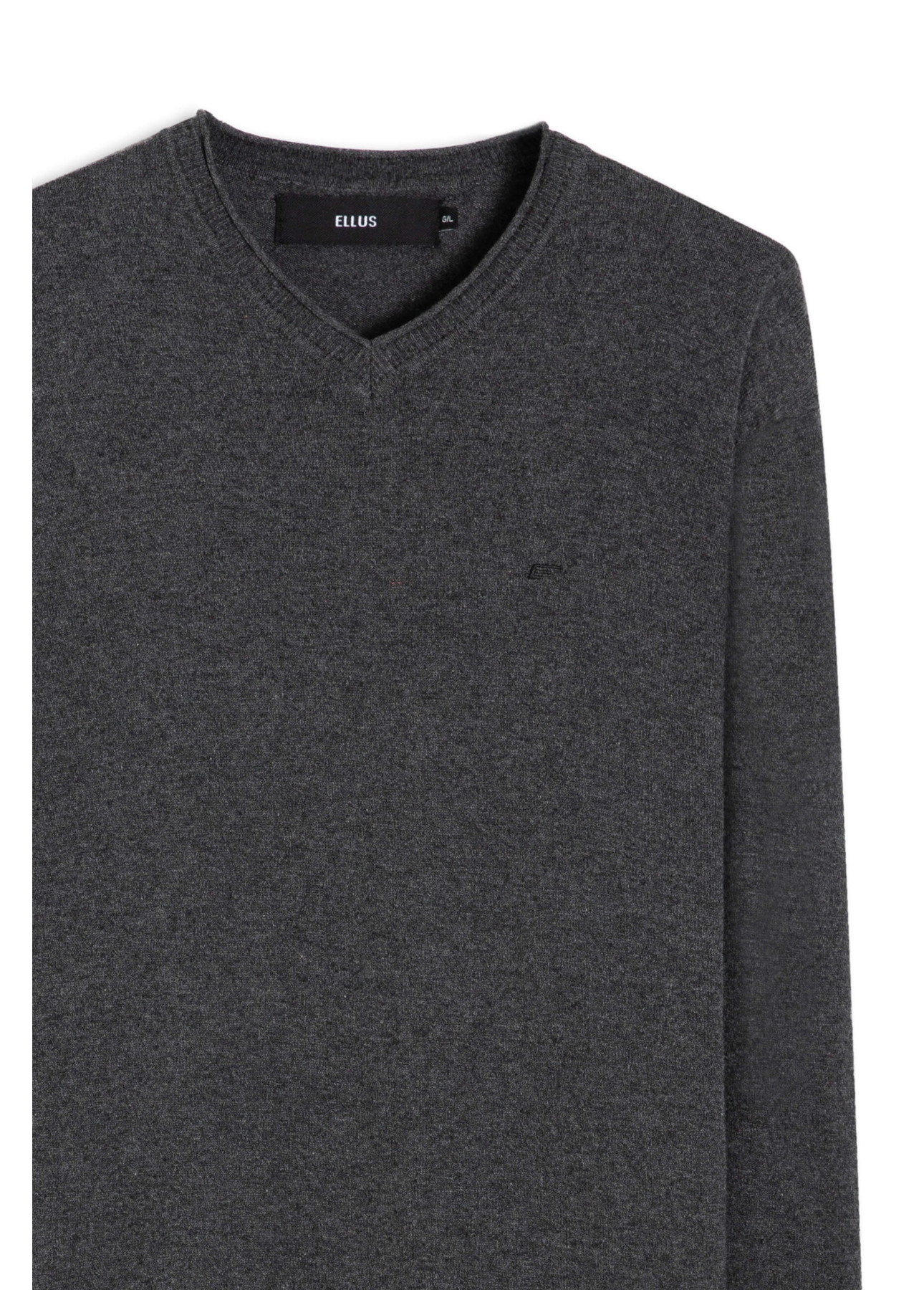 Tricot Ellus Basic Neck Grafite