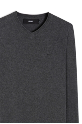 Tricot Ellus Basic Neck Grafite