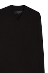 Tricot Ellus Basic Neck Preto