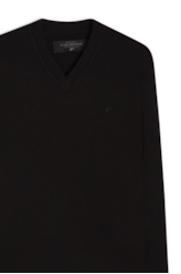 Tricot Ellus Basic Neck Preto