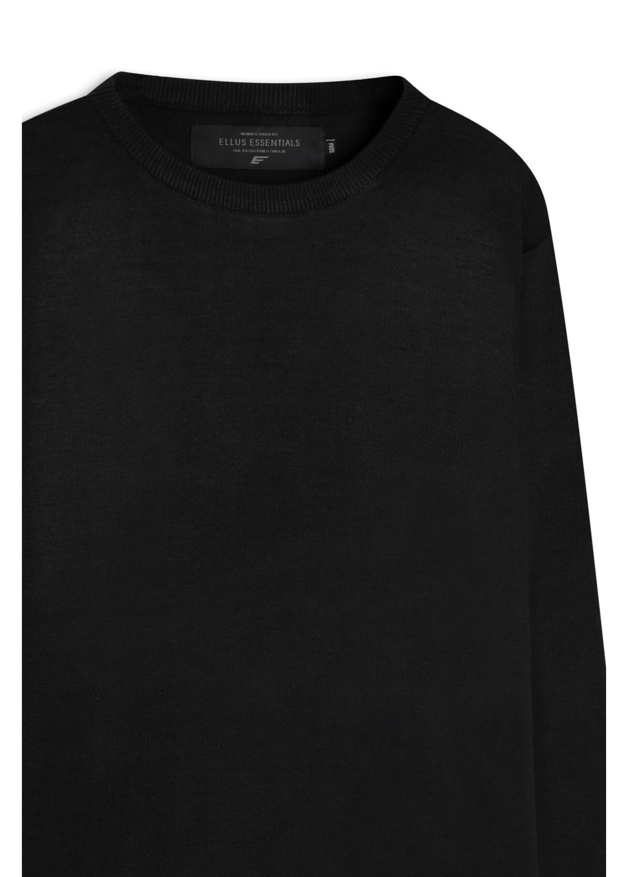 Tricot Ellus Basic Preto