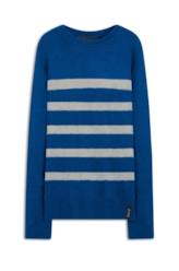 Tricot Ellus Britania Chest Stripes Dark Navy