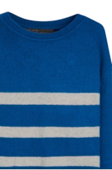 Tricot Ellus Britania Chest Stripes Dark Navy