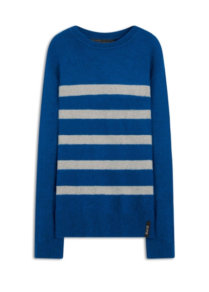Tricot Ellus Britania Chest Stripes Dark Navy