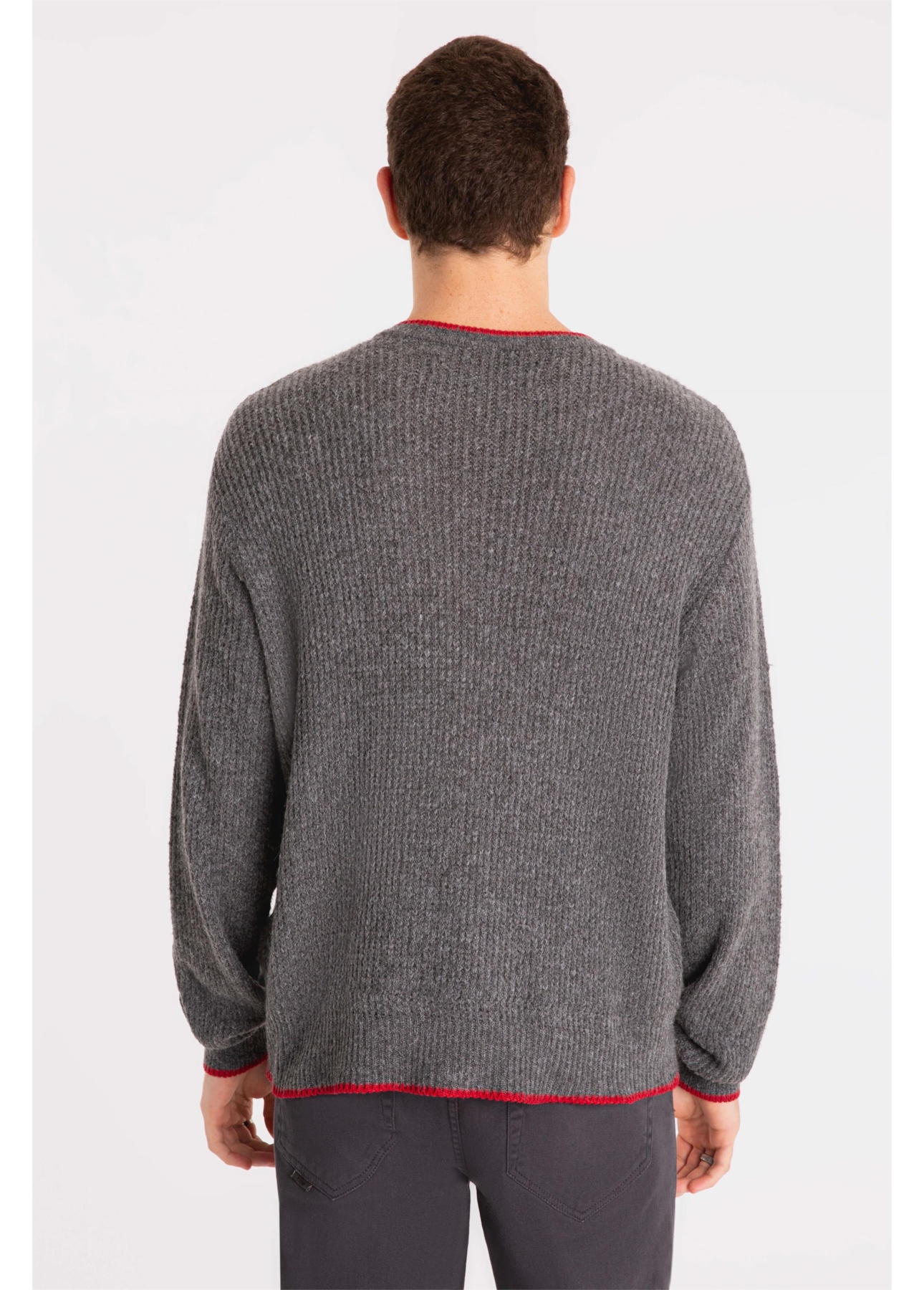 Tricot Ellus Britania Round Neck Grafite