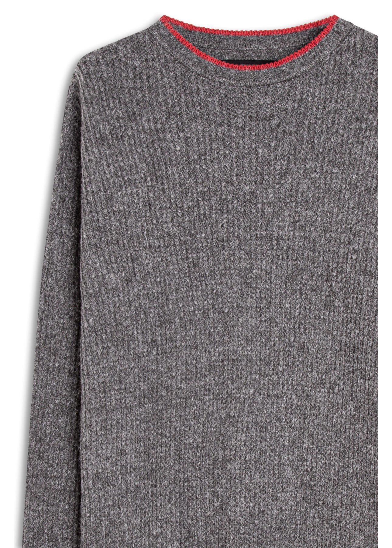 Tricot Ellus Britania Round Neck Grafite
