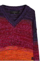 Tricot Ellus Color Block Stripes Padrao 1