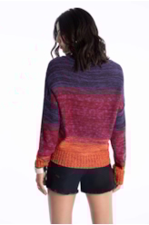 Tricot Ellus Color Block Stripes Padrao 1