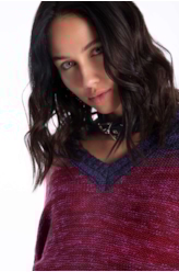 Tricot Ellus Color Block Stripes Padrao 1