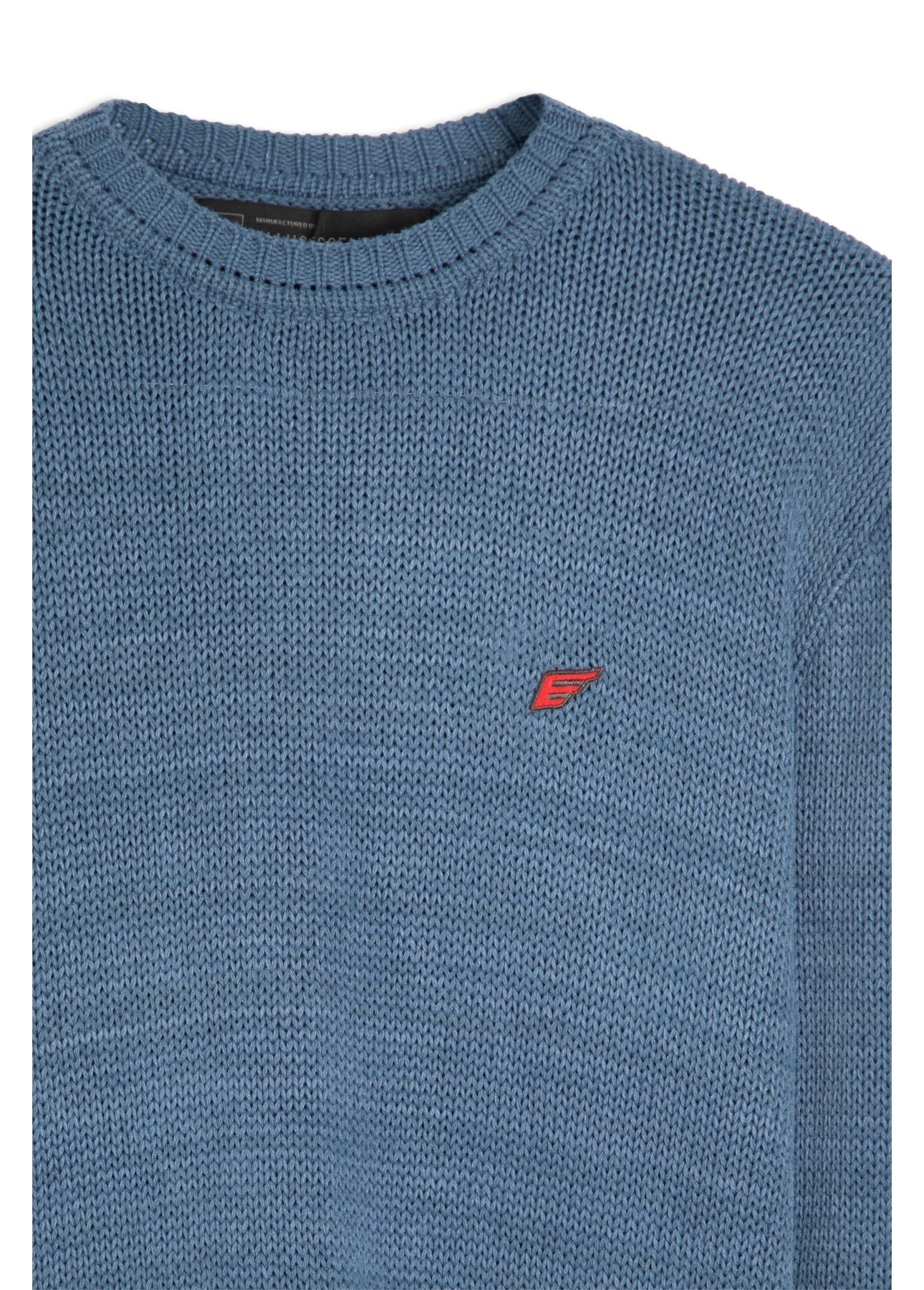 Tricot Ellus Cotton Basic Petroleo