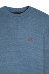 Tricot Ellus Cotton Basic Petroleo